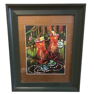 Framed Print ‘Pat O’Brien’s Hurricanes’ by Dianne Park